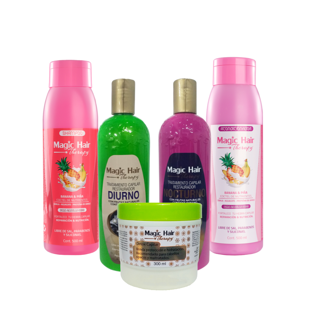 Kit Gold Completo Magic Hair