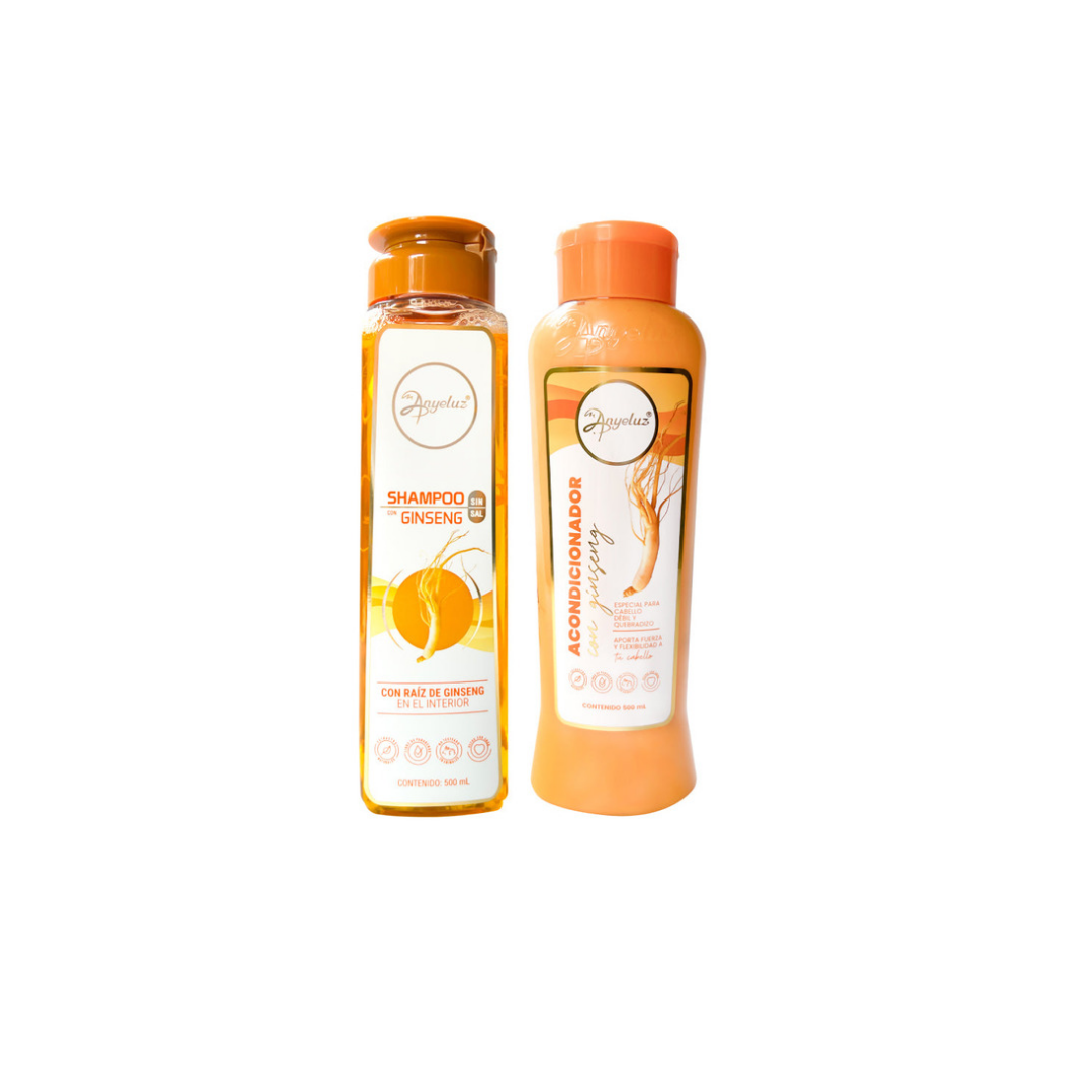 Anyeluz Ginseng Shampoo - Conditioner Duo