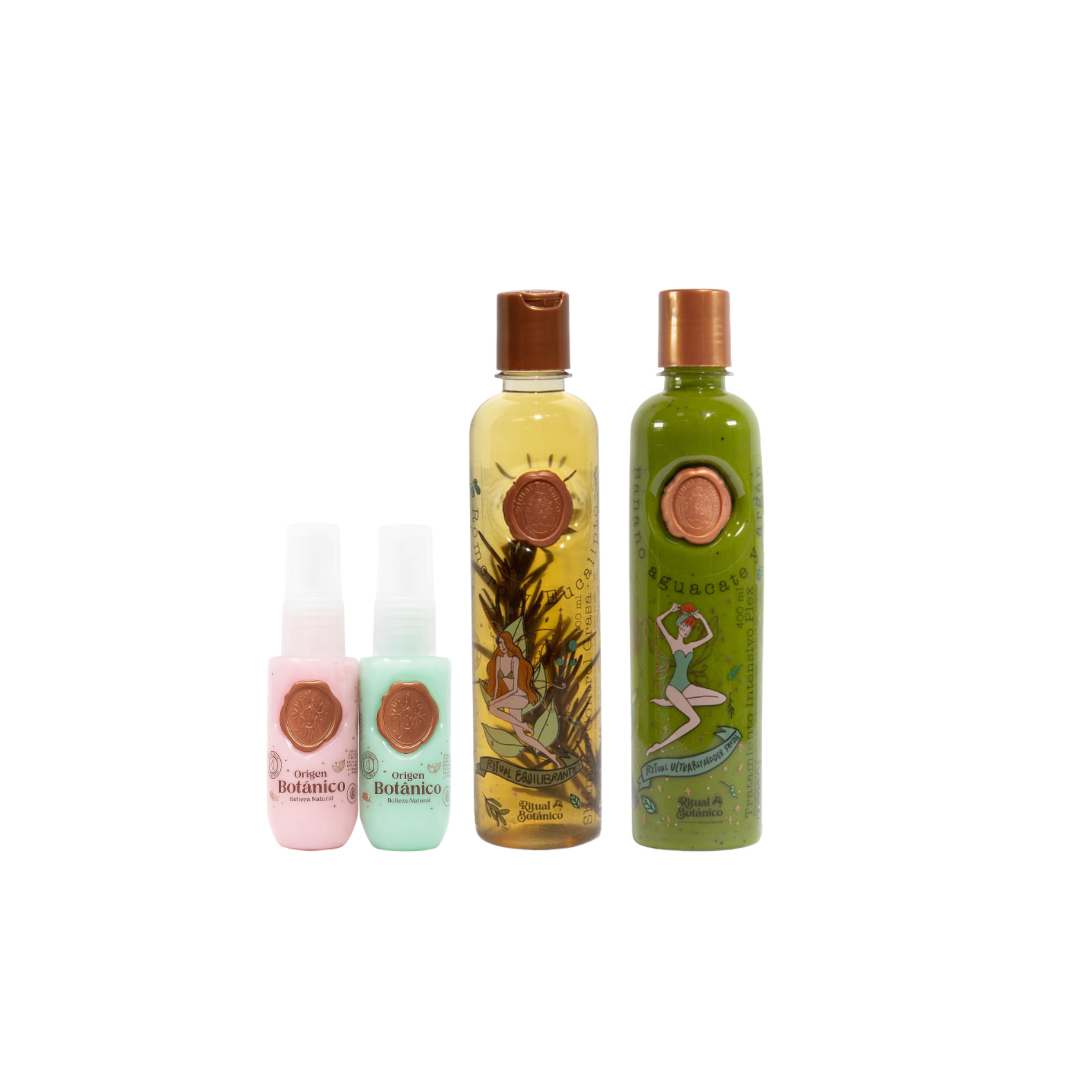 Kit Crecimiento y Protección Capilar | Ritual Botánico