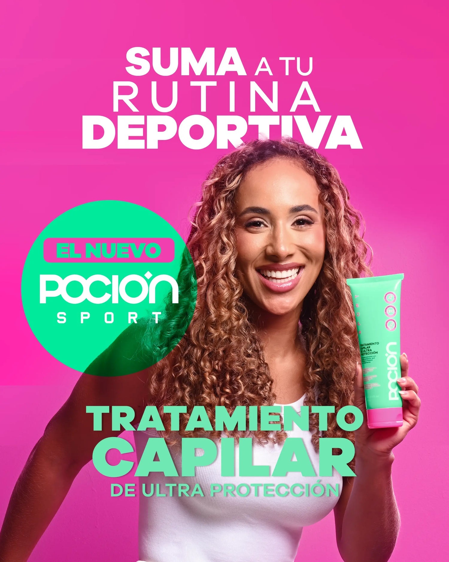 Tratamiento Capilar Sport La Pocion | Protección Activa para Sol, Cloro y Sudor