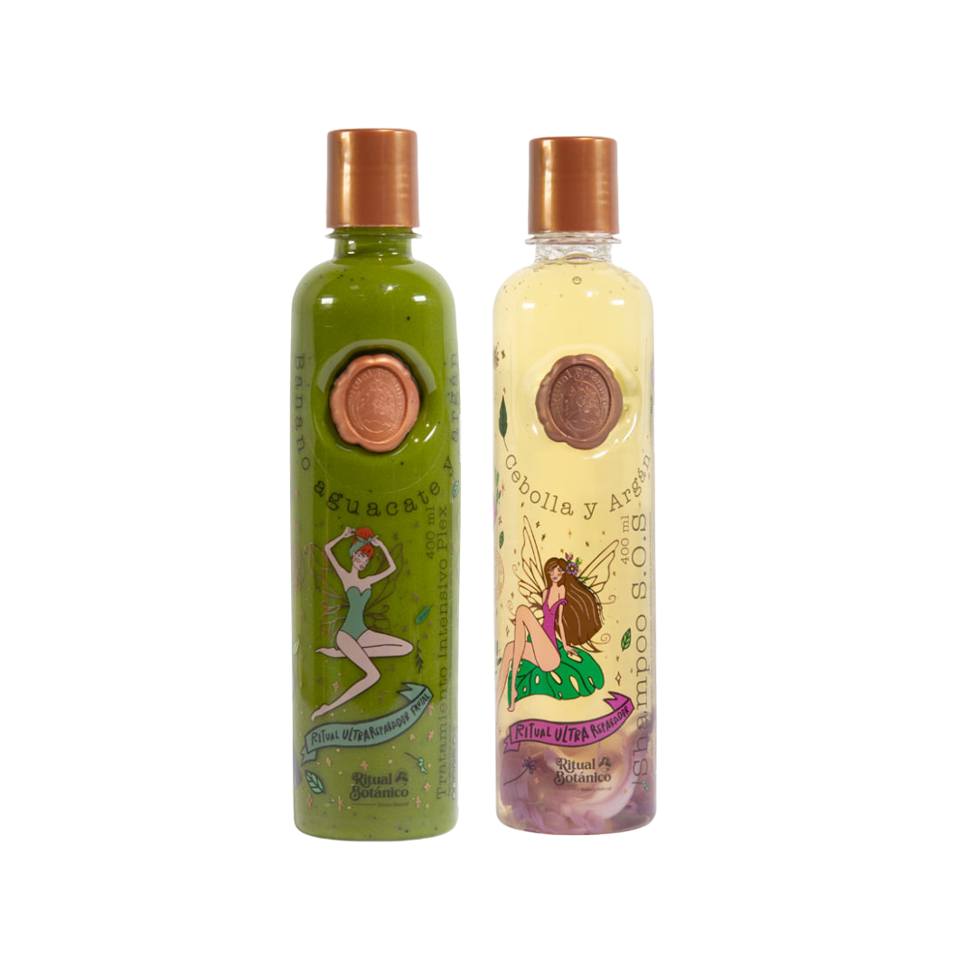 Duo Shampoo S.O.S con Tratamiento Intensivo Ritual Botanico (Perdida Capilar)
