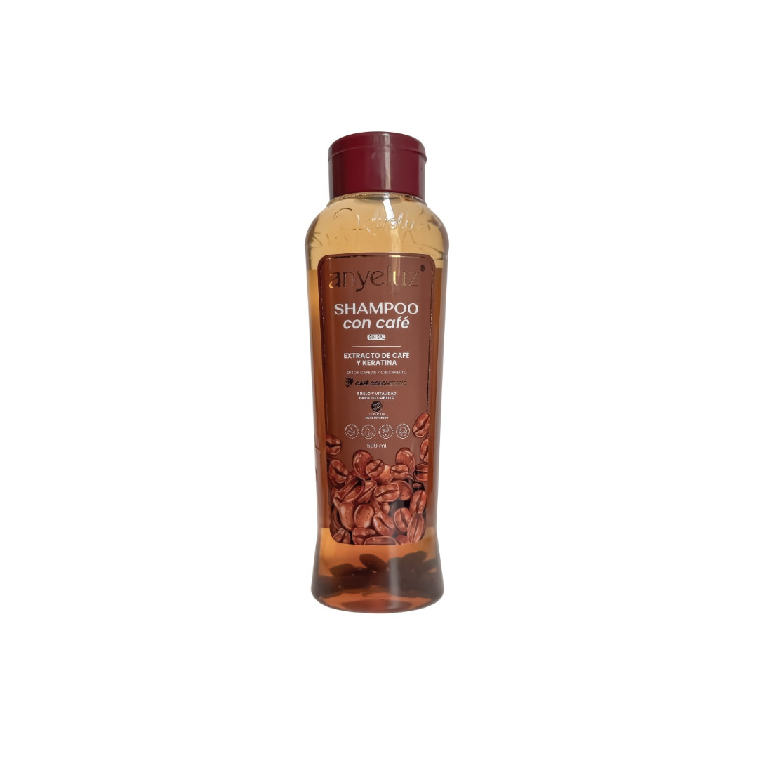Shampoo de Café Anyeluz | Fortalecimiento y Control de Caída