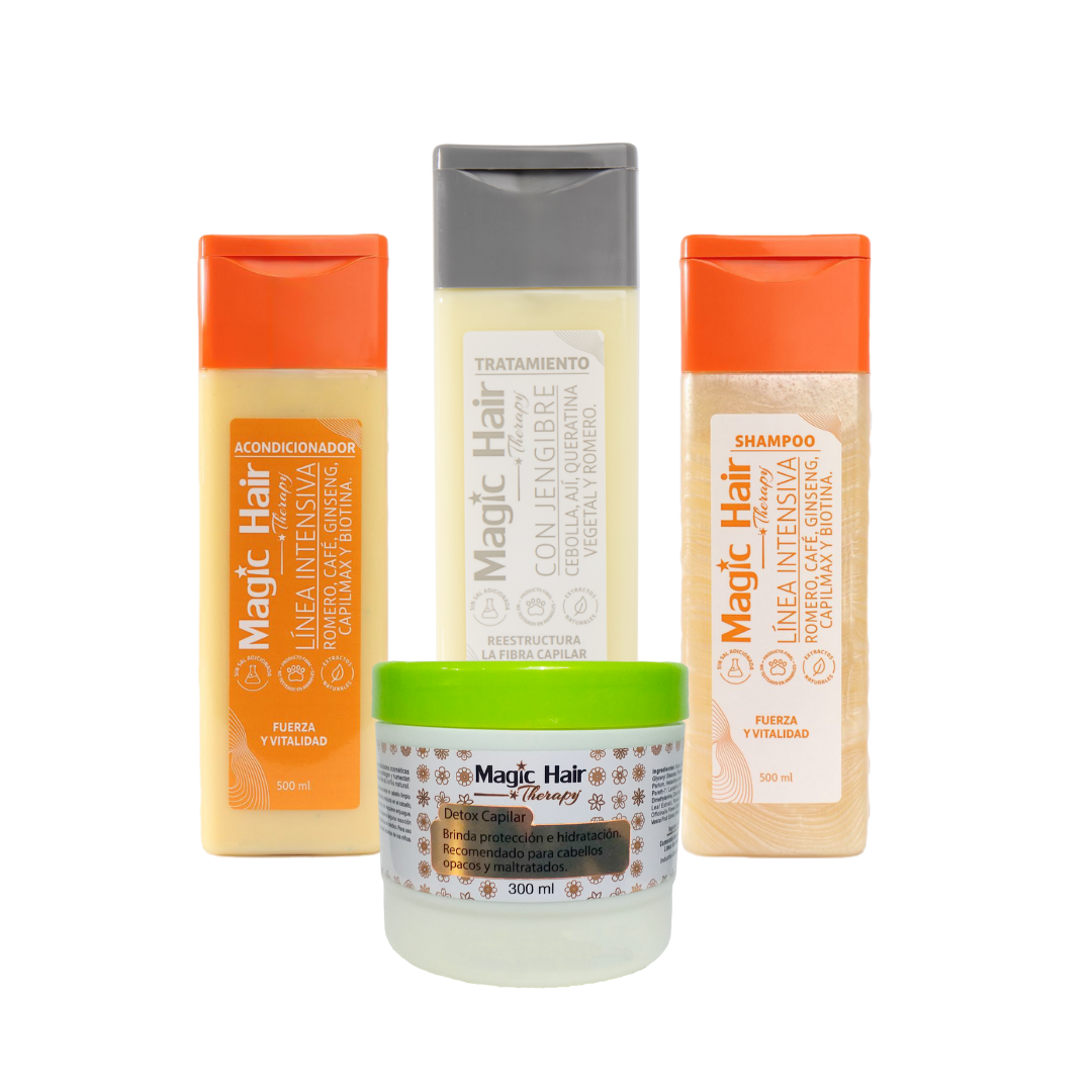 Kit Silver Linea Crecimiento Intensivo Magic Hair