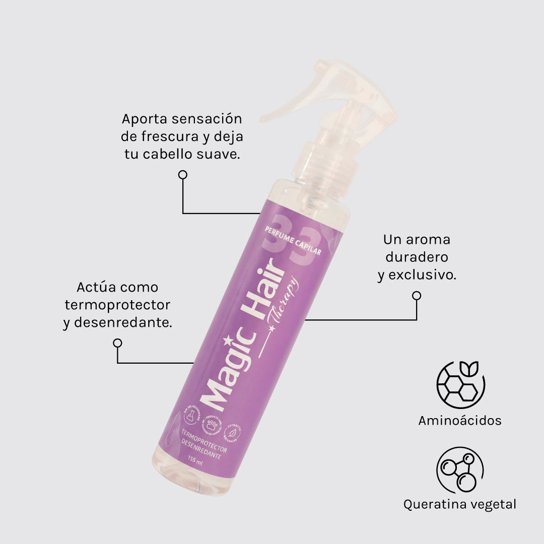 Perfume y Termoprotector 33 Magic Hair | Edición Limitada