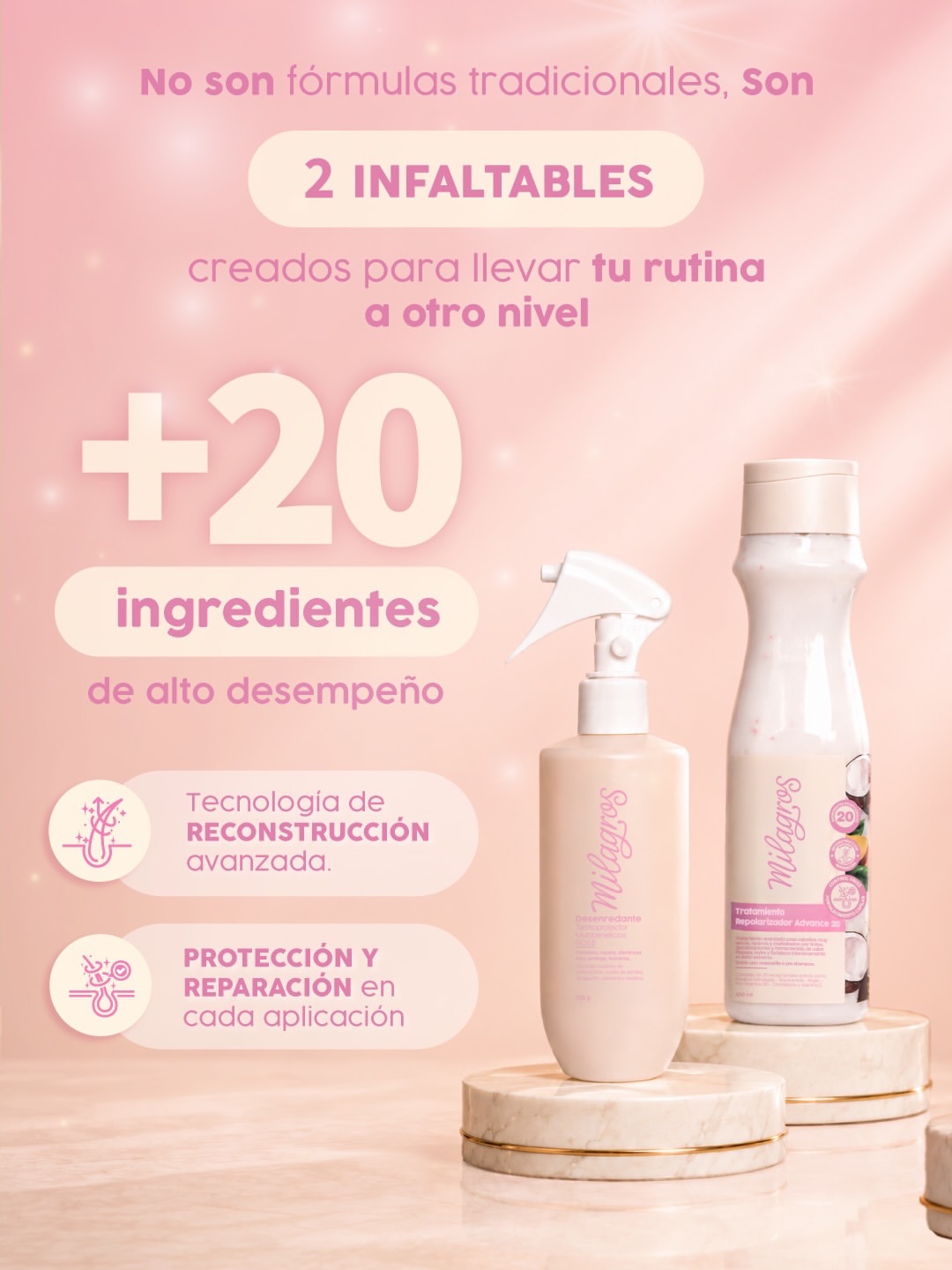 Tratamiento Biorepolarizador Advance Milagros