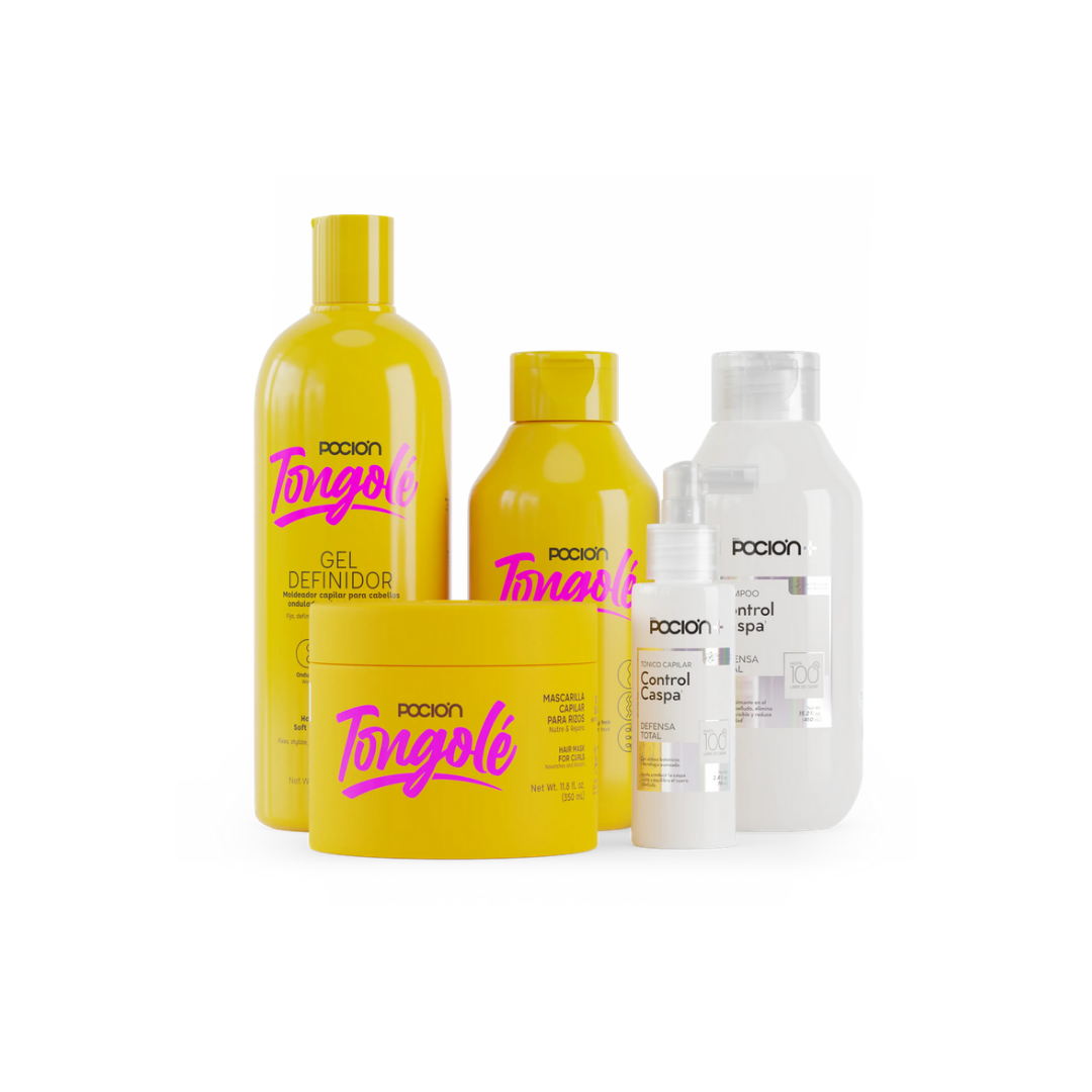 Kit Control Caspa para Rizos | La pocion