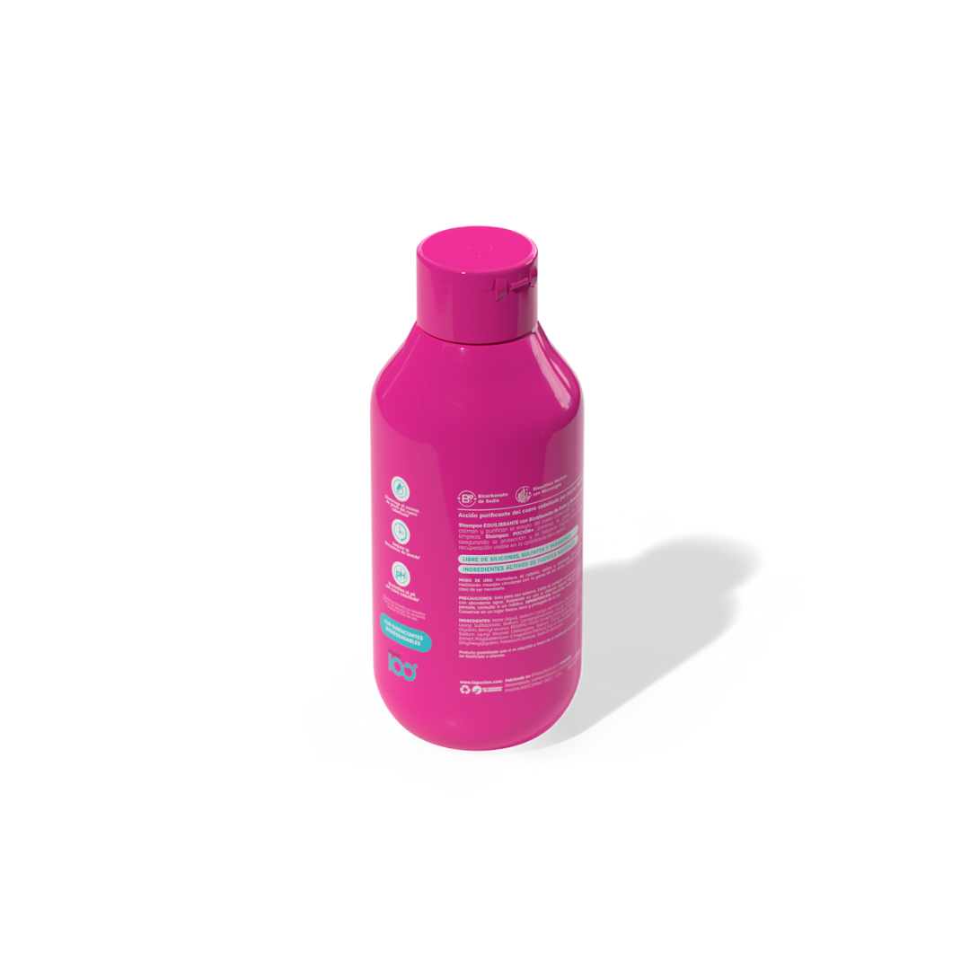 Shampoo Control Grasa La Pocion 450 ml | Con Bicarbonato y Bioactivos Marinos