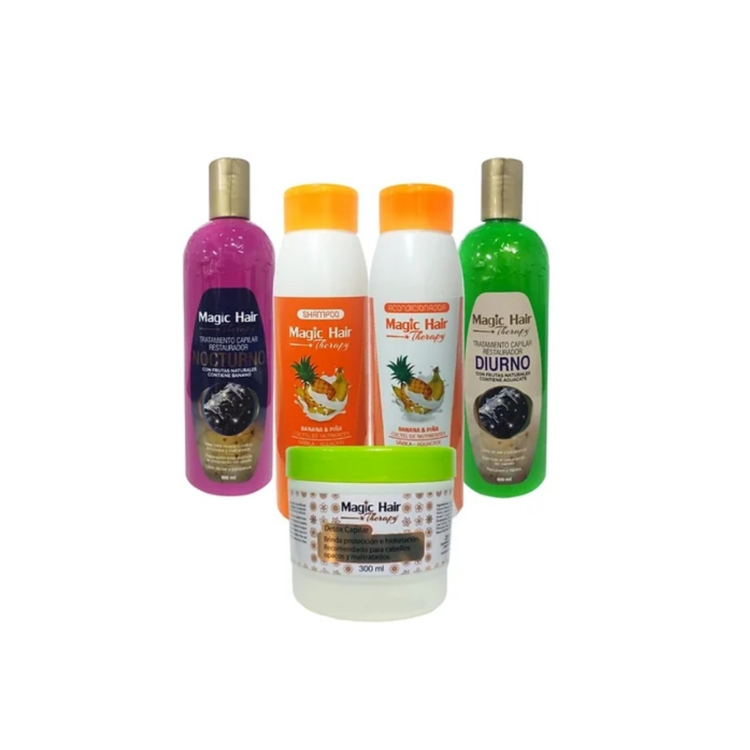 Kit Gold Completo Magic Hair