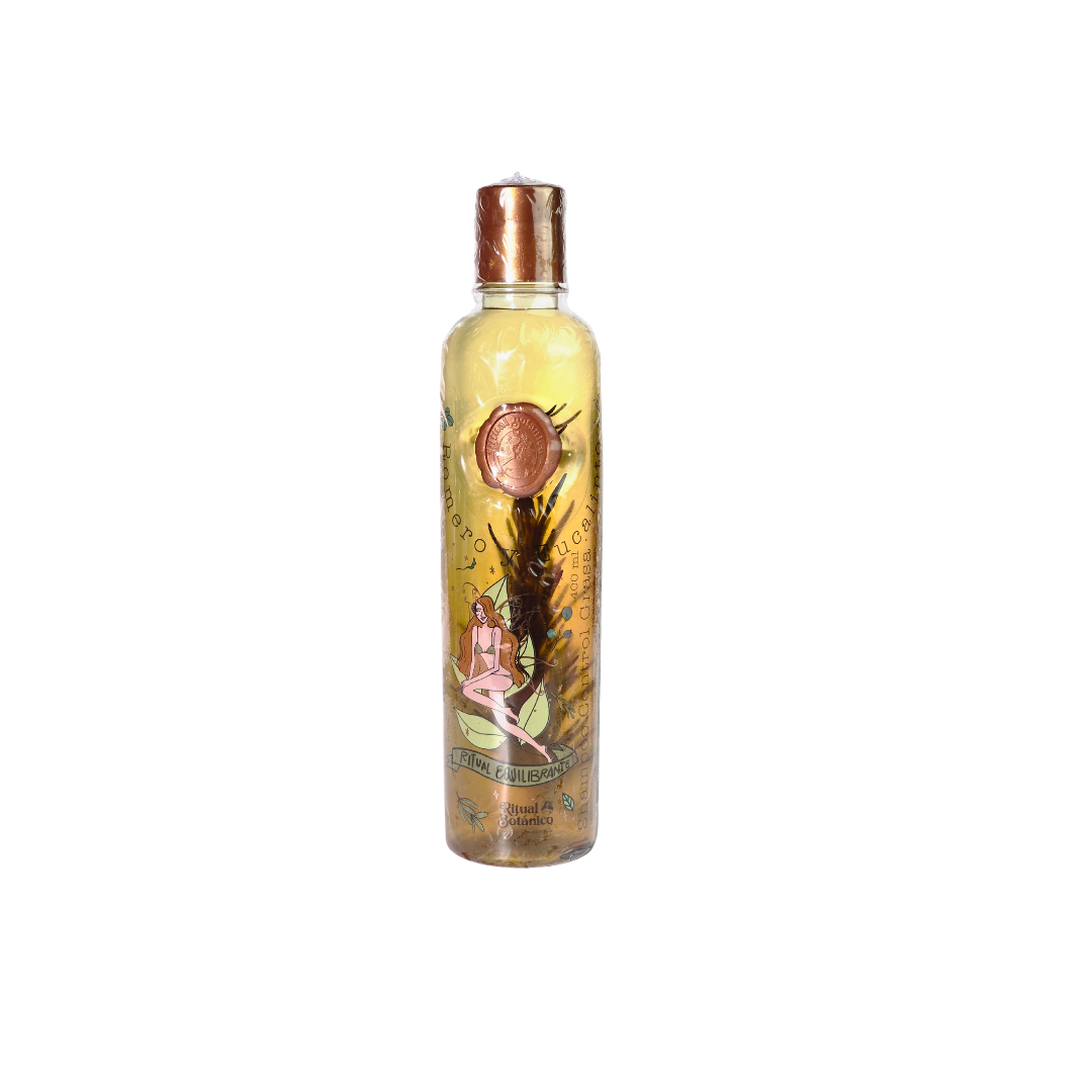 Shampoo de Romero y Eucalipto | Control Grasa y Crecimiento Activo Origen Botanico