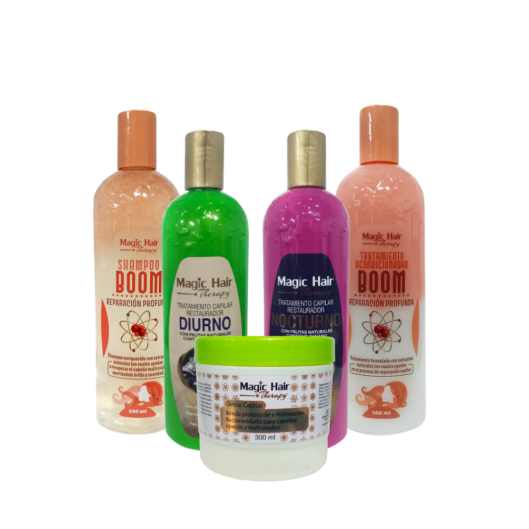 Kit Gold Completo Magic Hair