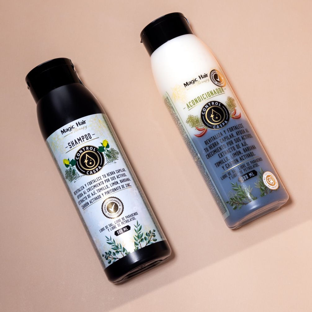 Shampoo AntiCaspa | Charcoal &amp; Chili Scalp Cleanser Magic Hair Therapy