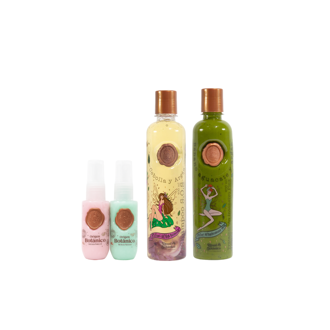 Kit Crecimiento y Protección Capilar | Ritual Botánico