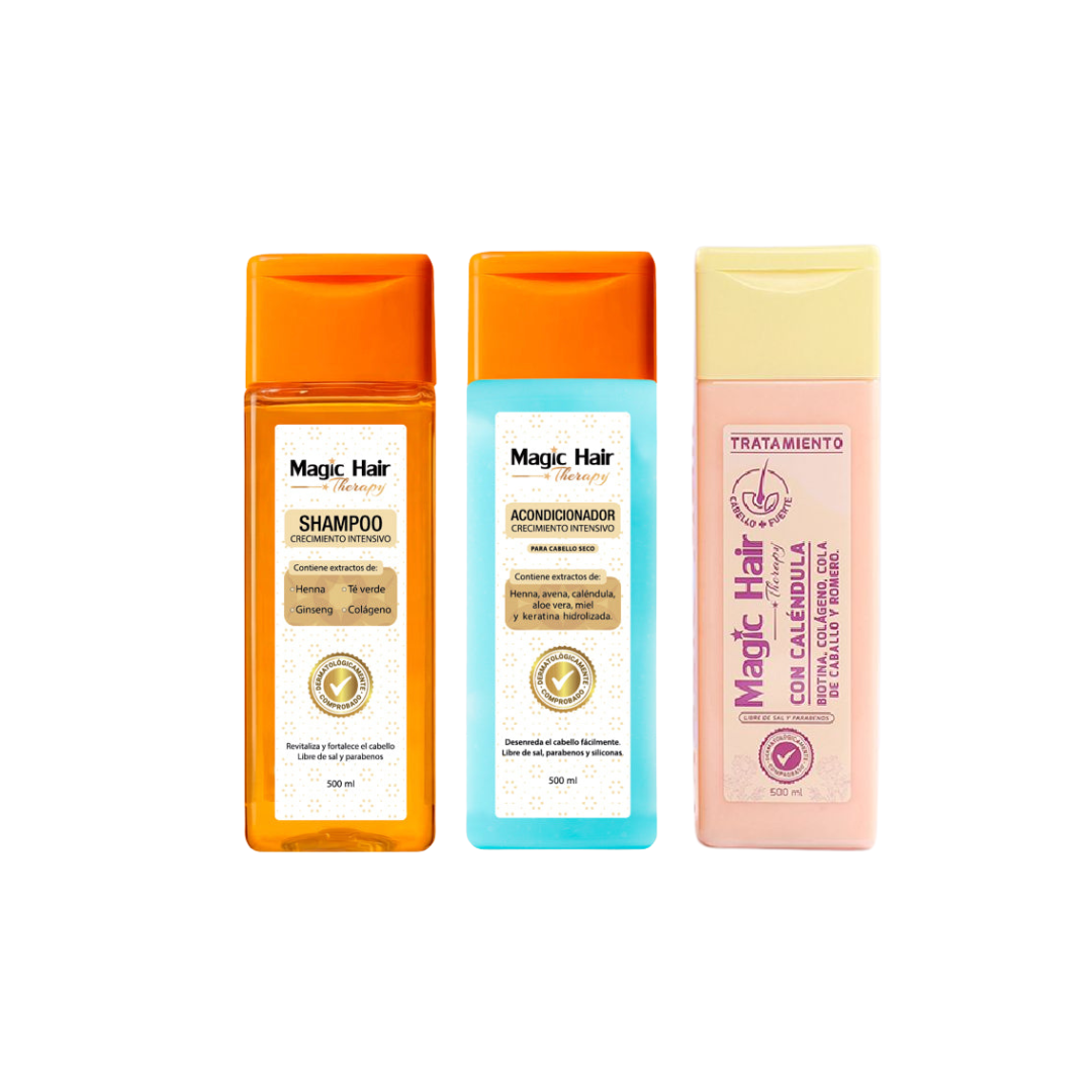Magic Hair Kit Bronze Tradicional Crecimiento Intensivo