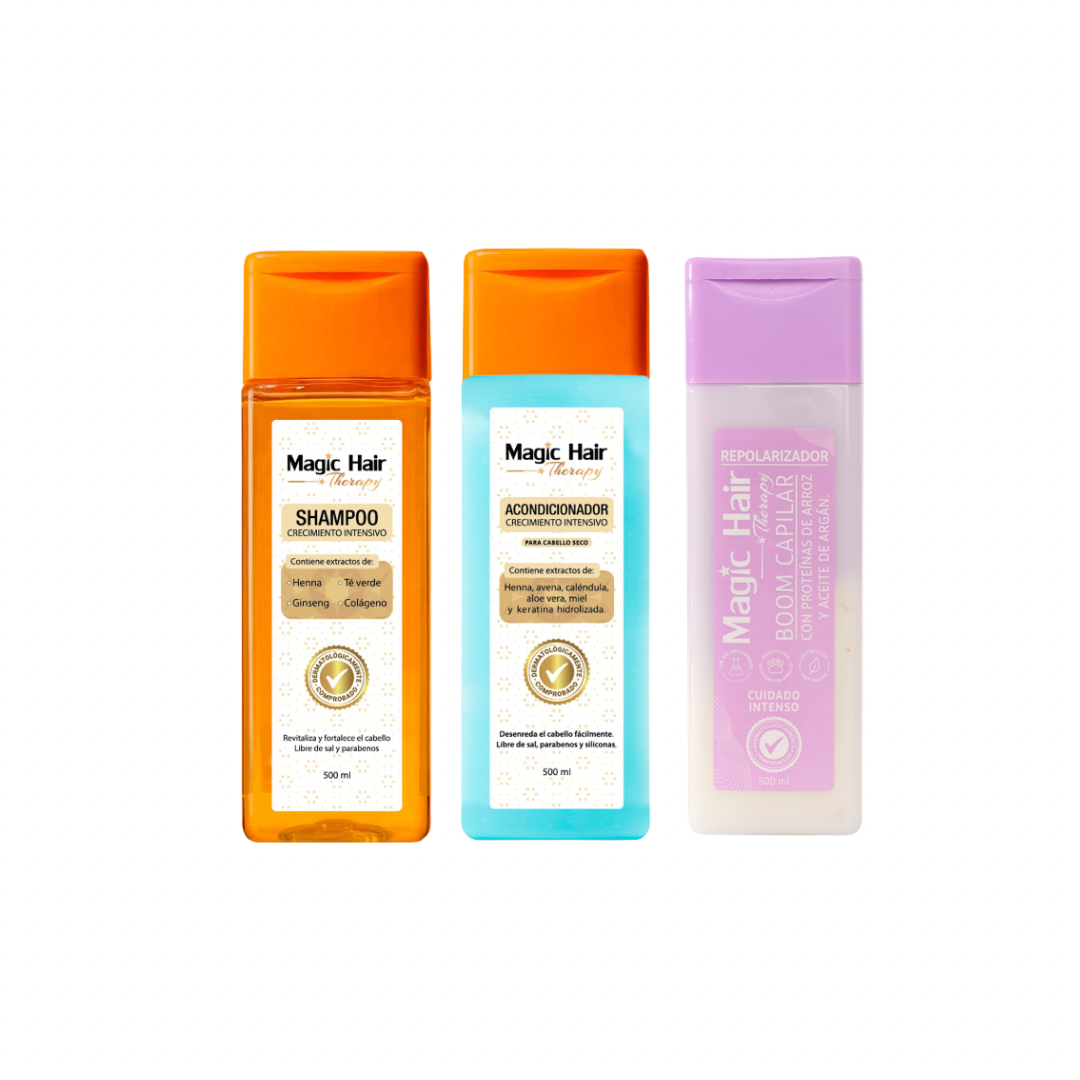 Magic Hair Kit Bronze Tradicional Crecimiento Intensivo