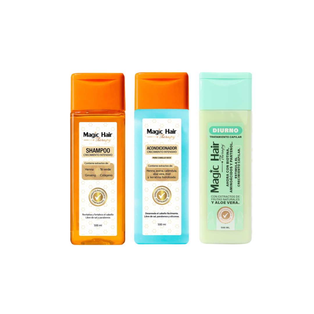 Magic Hair Kit Bronze Tradicional Crecimiento Intensivo