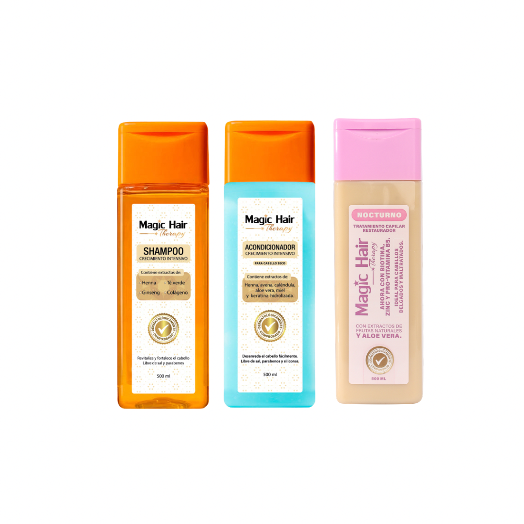 Magic Hair Kit Bronze Tradicional Crecimiento Intensivo