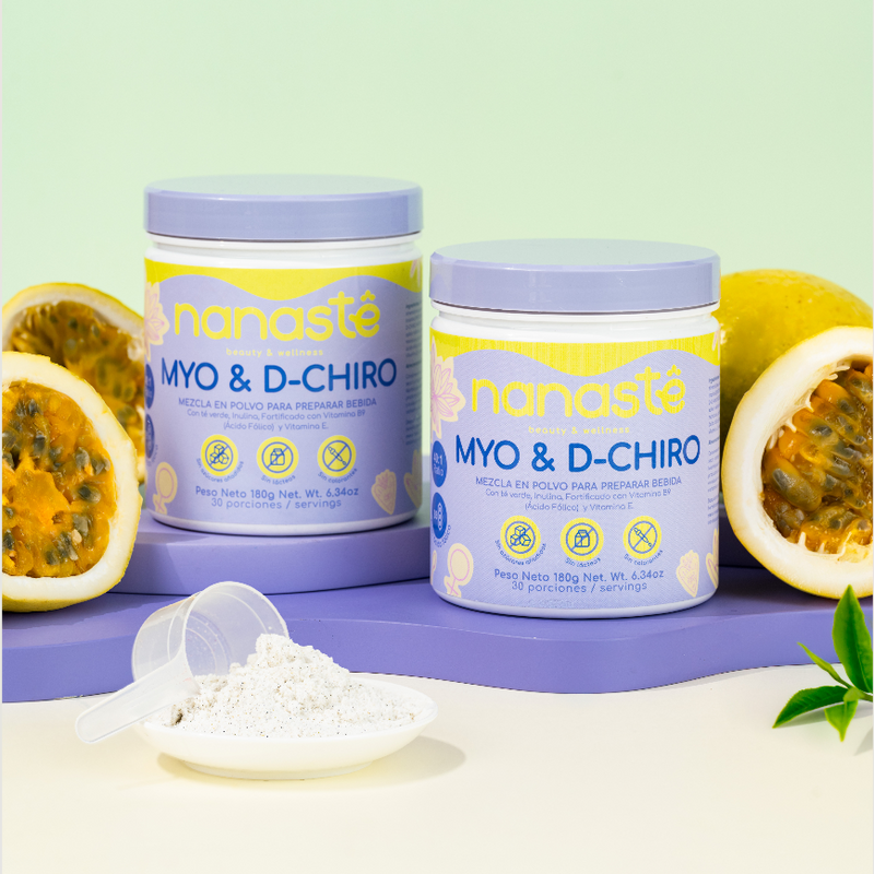 MYO &amp; D-CHIRO Blend de Inositol 40:1 con Extractos Naturales|Fitme