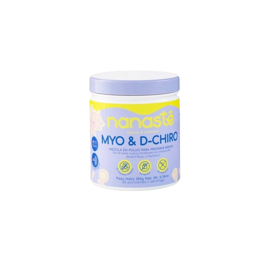 MYO &amp; D-CHIRO Blend de Inositol 40:1 con Extractos Naturales|Fitme