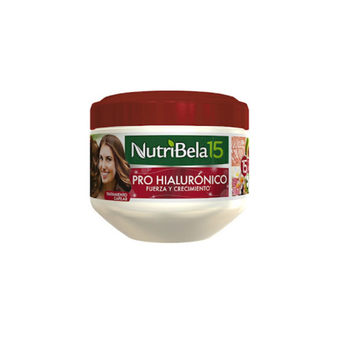 Mascarilla Nutribela 15 Pro Hialurónico | Fuerza y Crecimiento Capilar