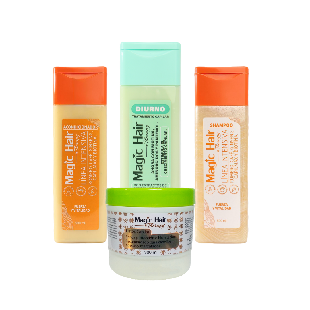 Kit Silver Linea Crecimiento Intensivo Magic Hair