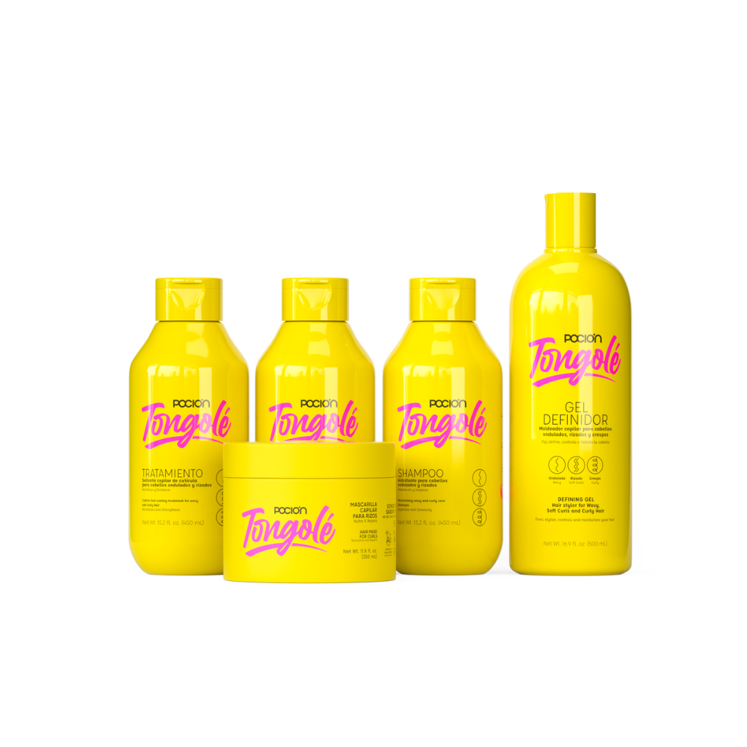 Kit Profesional para Rizos Definidos 24H | Tongolé La Poción
