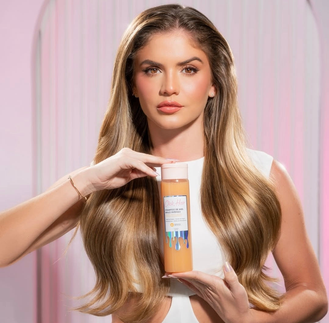 Shampoo Miel Brillo intenso | Honey Shampoo by Click Hair