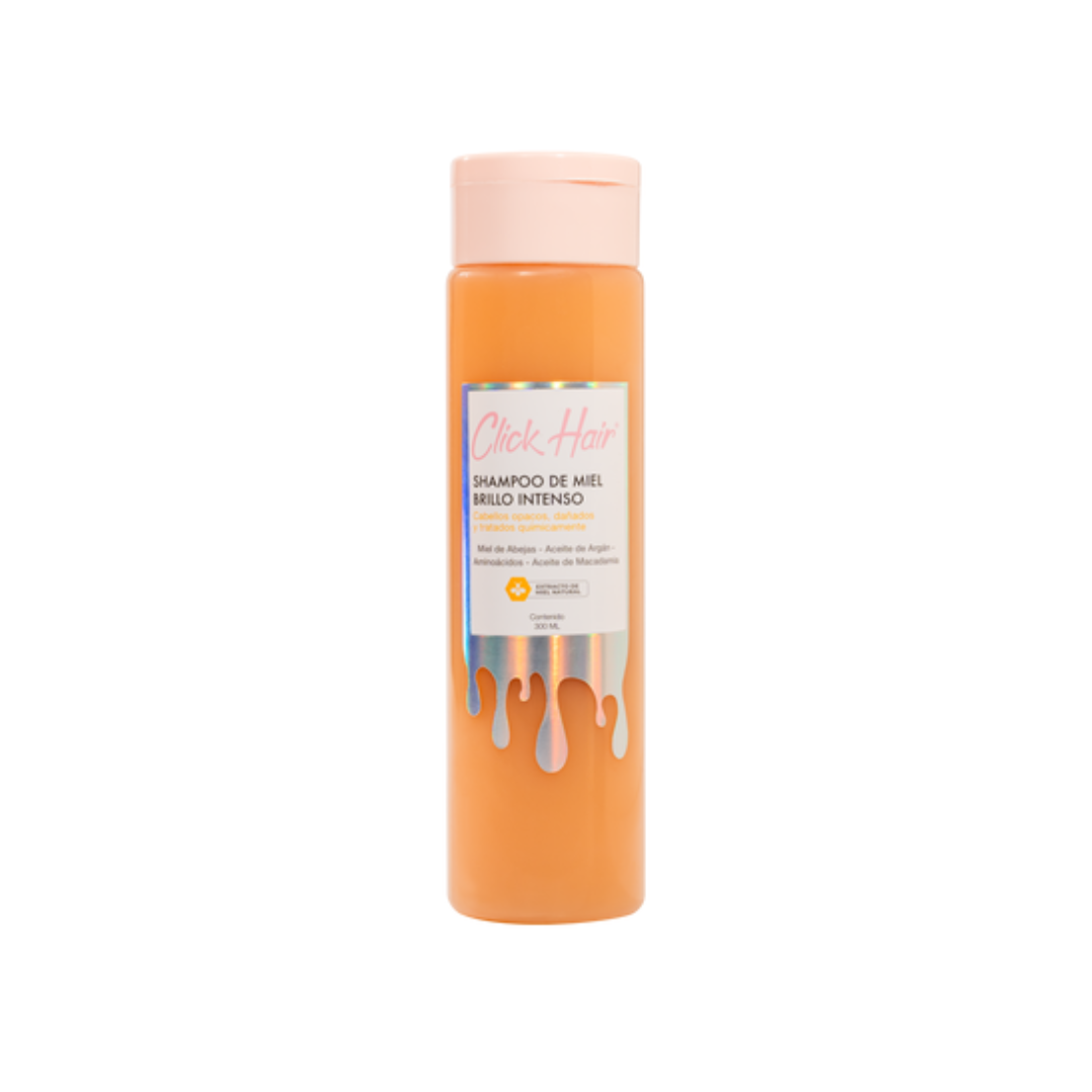Shampoo Miel Brillo intenso | Honey Shampoo by Click Hair