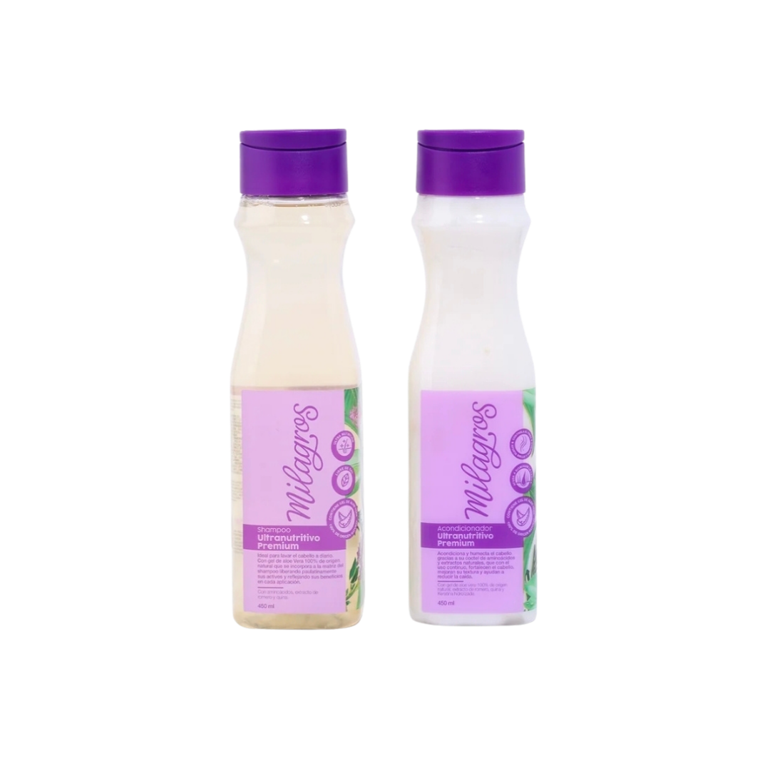 Dúo Ultra Nutritivo Shampoo y Acondicionador con Aloe Vera