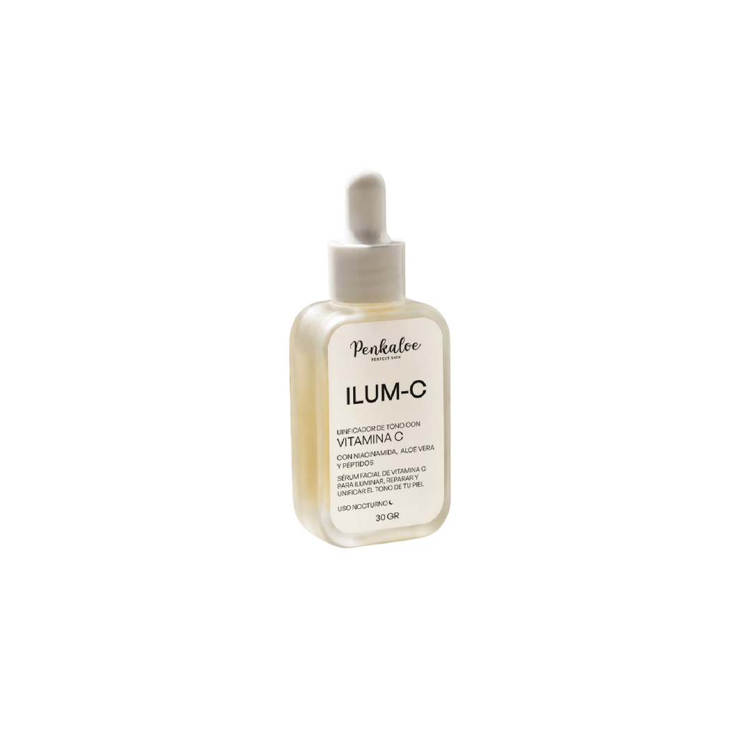 Sérum Facial ILUM-C Penkaloe | Vitamina C y Niacinamida de Noche