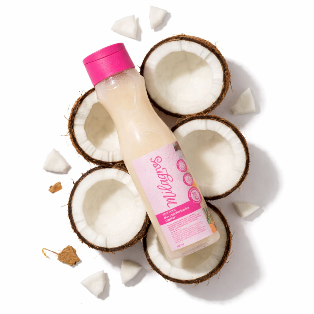 Shampoo Biorepolarizador Milagros 450 ml | Reparación y Suavidad Capilar