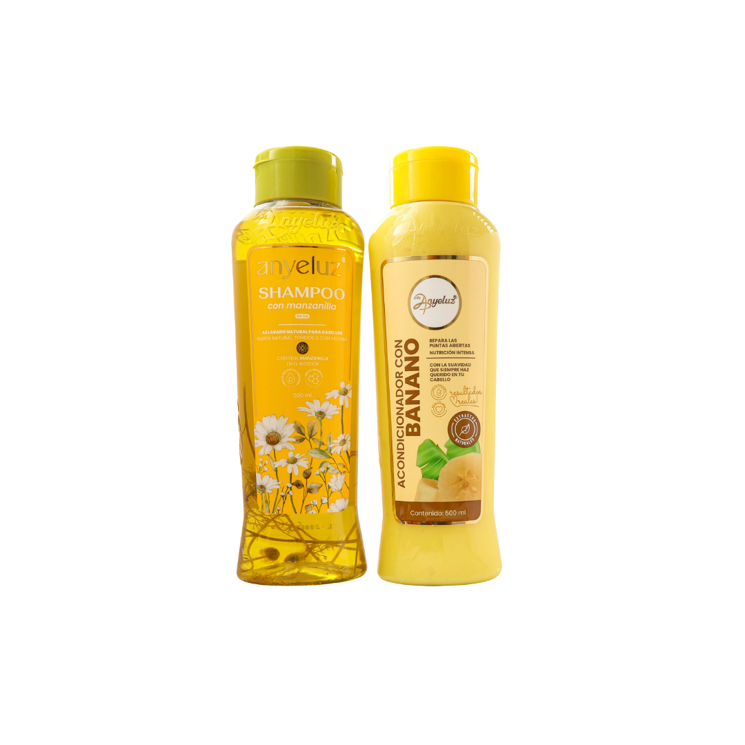 Dúo Cabellos Claros y Rubios | Anyeluz Cosmetics