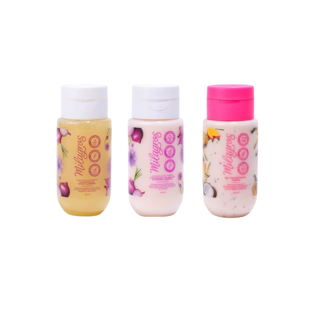 Kit Viajero Pro Crecimiento Milagros
