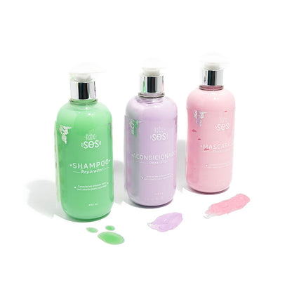 Kit SOS Kaba | Rescate Capilar para Cabellos Dañados