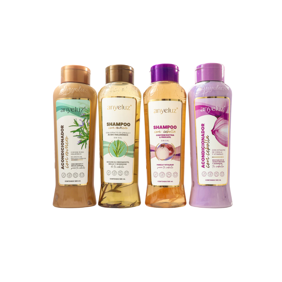Kit Best Sellers Anyeluz | Crecimiento, Fortalecimiento y Nutrición