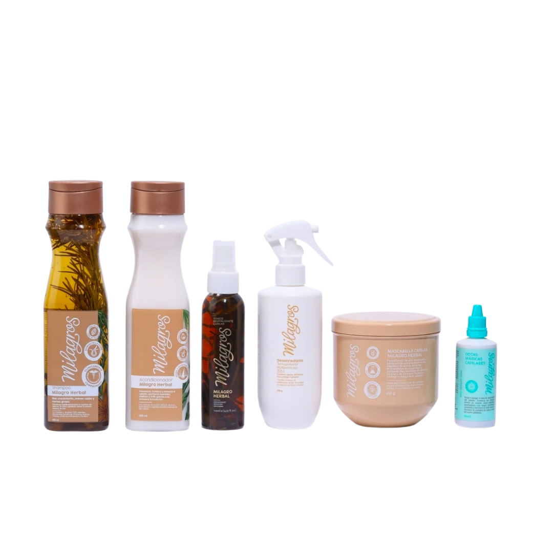 Kit Esencial de Crecimiento Capilar |Milagros
