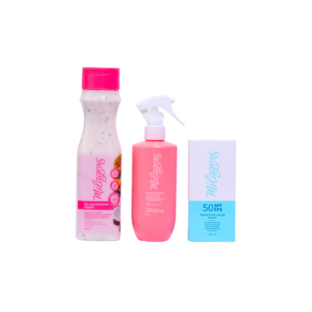 Kit Protección Solar | Cabello y Piel|Milagros