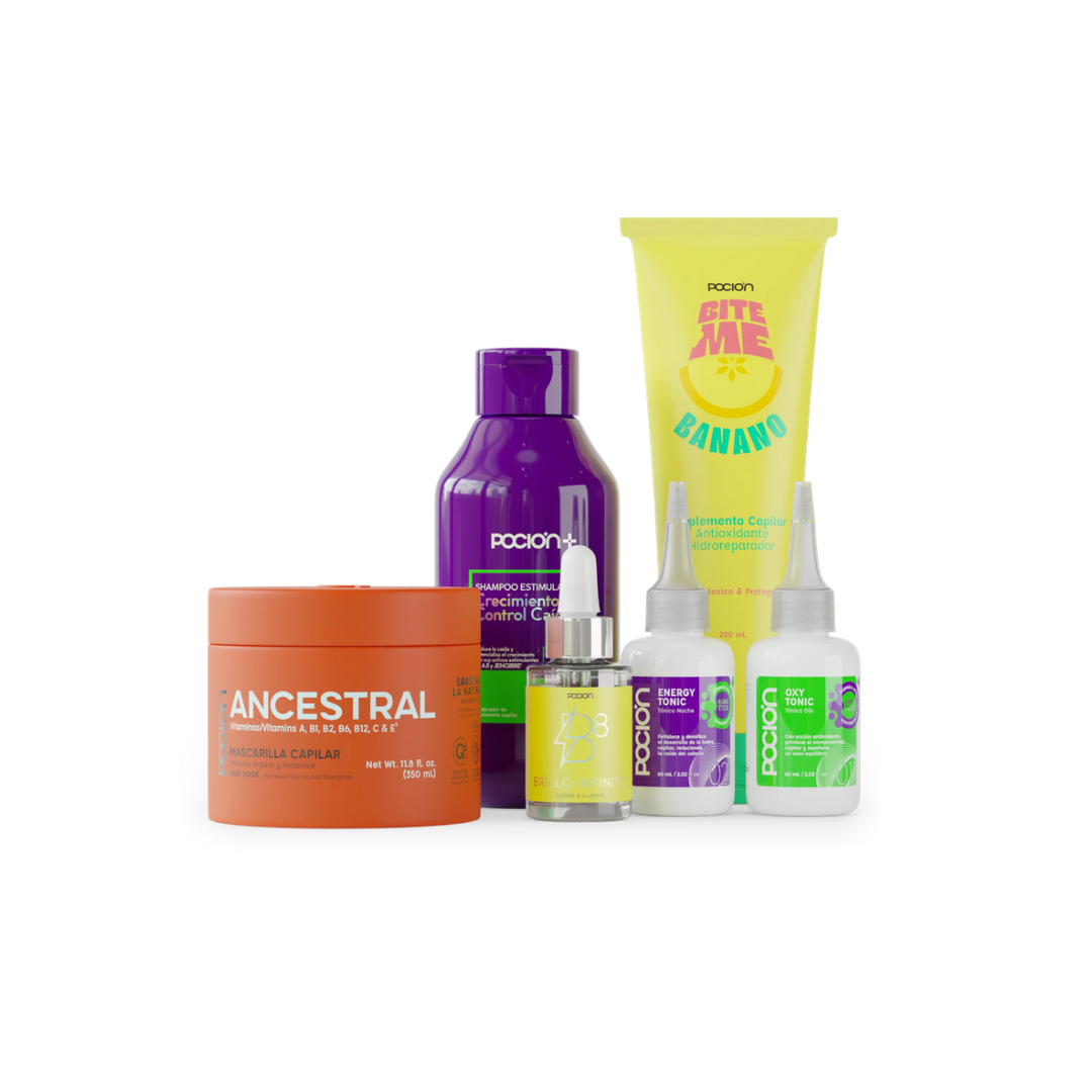 Kit Capilar 40+ La Poción | Fuerza, Brillo y Vitalidad