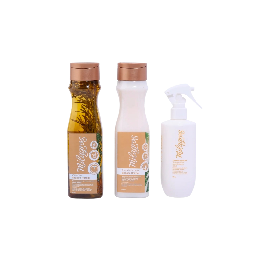 Kit Ritual de Crecimiento Herbal Milagros