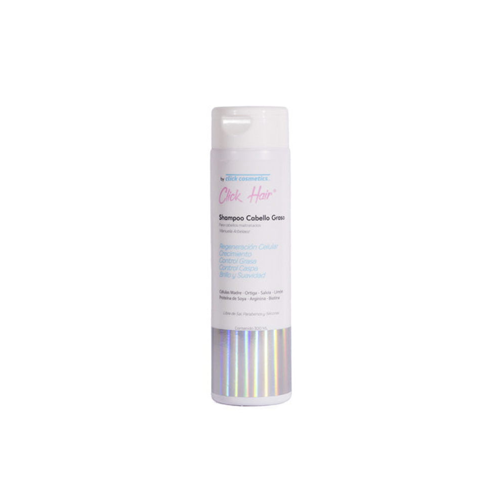 Shampoo para Cabello Graso | Limpieza Profunda y Equilibrio Capilar | Click Hair