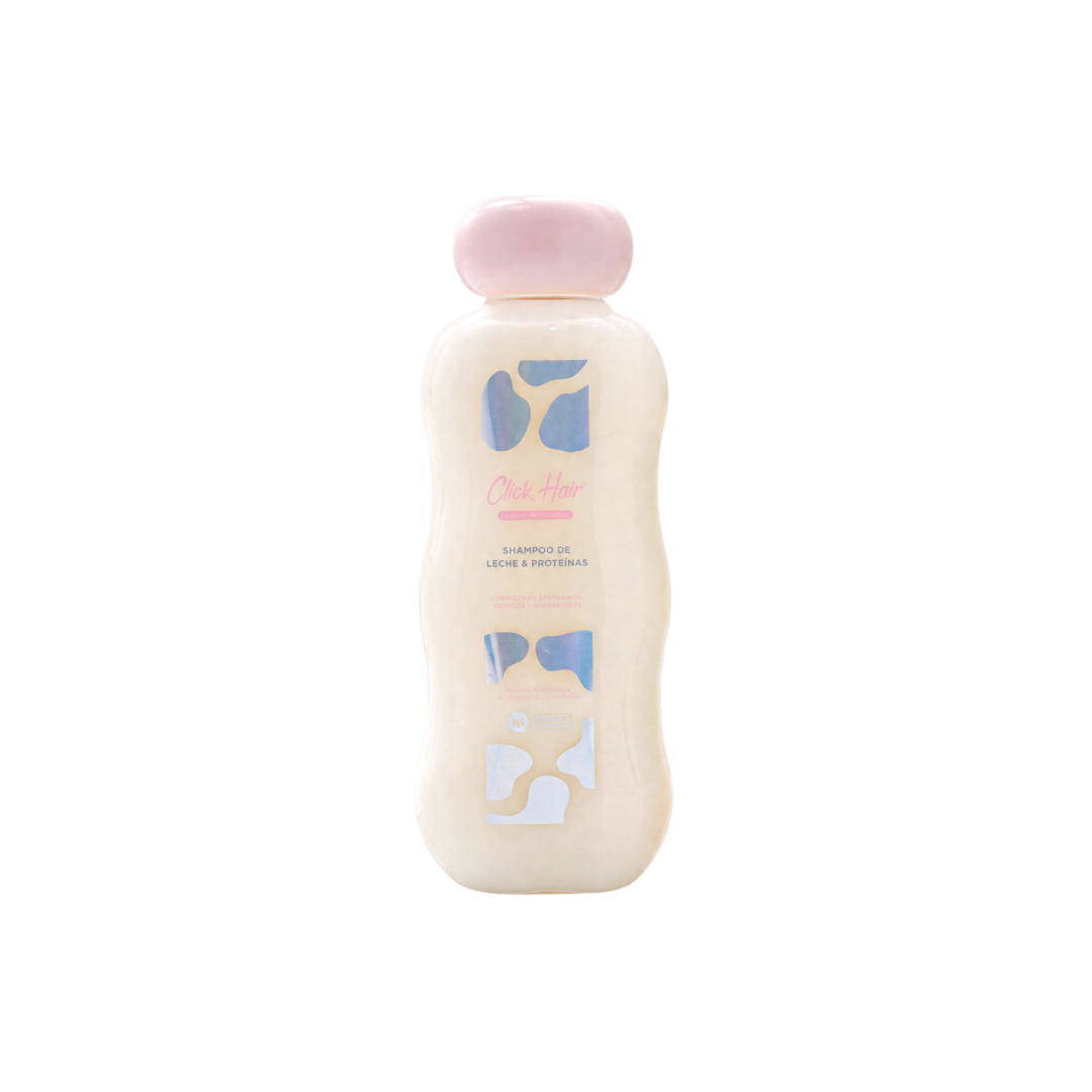 Click Hair Shampoo Leche y Proteínas con Péptidos y Ceramidas