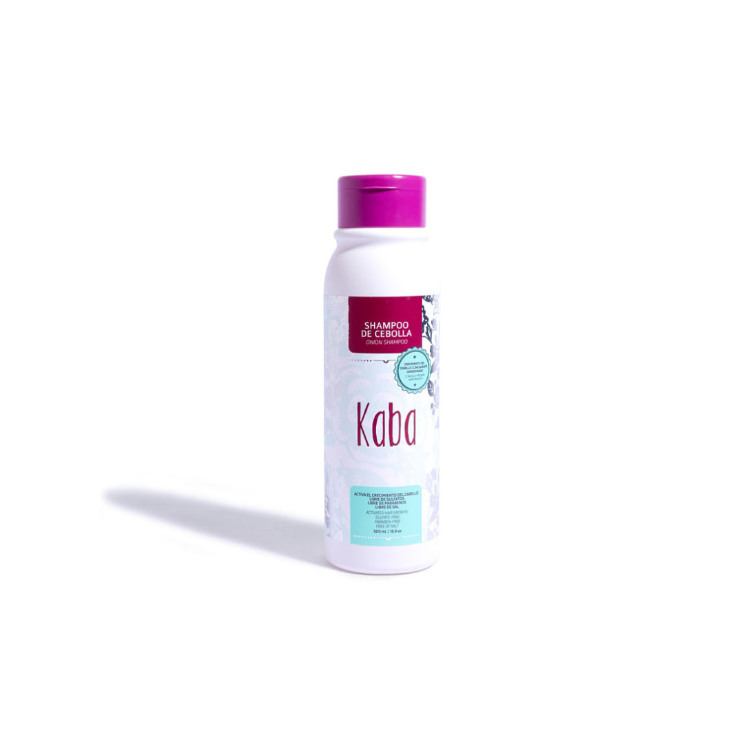 Shampoo cebolla Kaba  | Onion Shampoo for Hair Growth