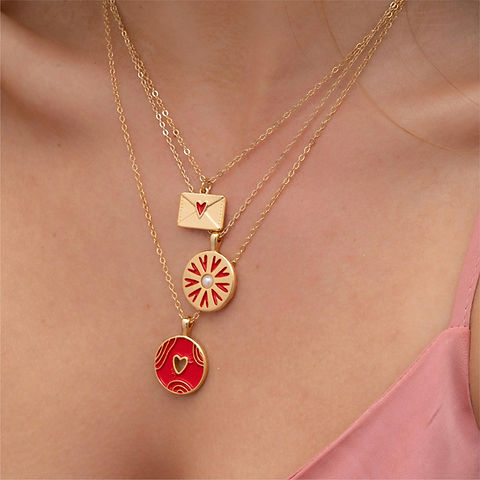 Ave Maria 3 Love Necklace Set