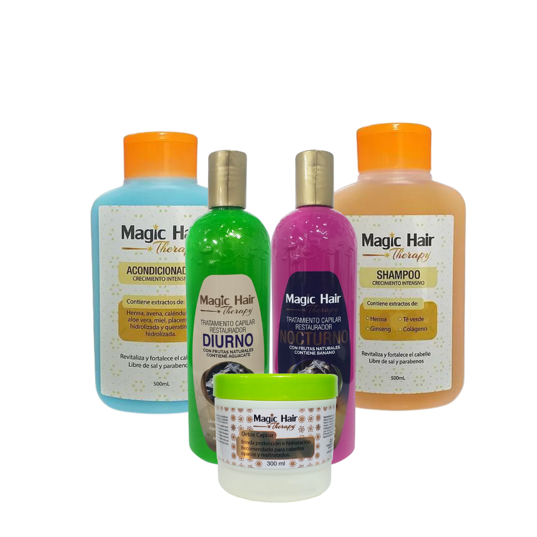 Kit Gold Completo Magic Hair